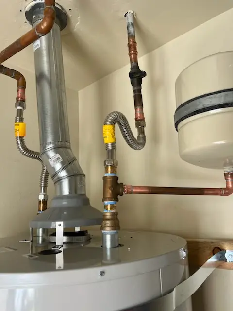 Water heater installation and plumbing repair in Bridle Woods